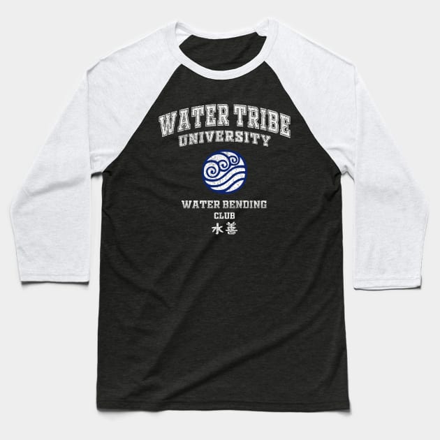 Water Tribe University Baseball T-Shirt by OniSide